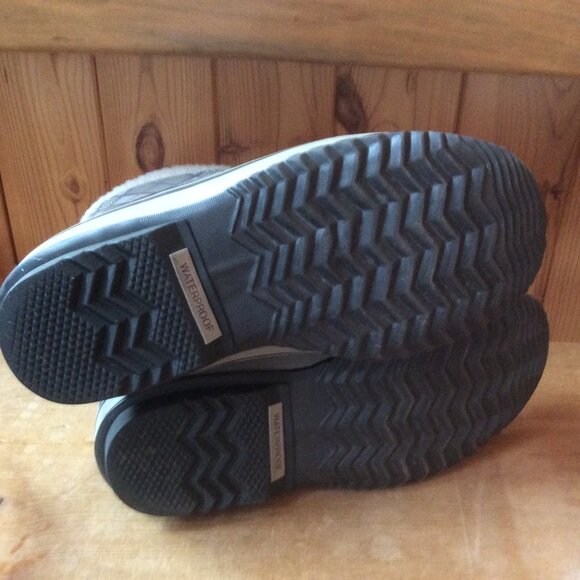 Sorel Gray & Purple Plaid Waterproof 1964 Pac Winter Boots with Liners Size 11 - Picture 5 of 9